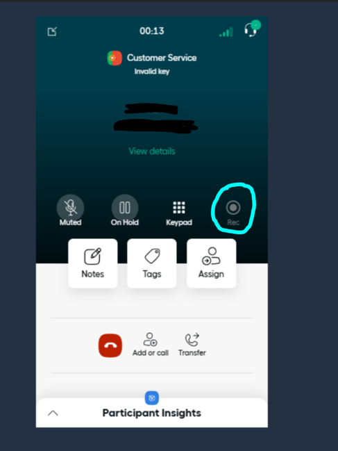 Transferência de Chamadas - Seguradora